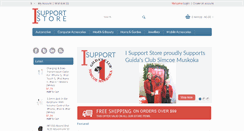 Desktop Screenshot of isupportstore.com