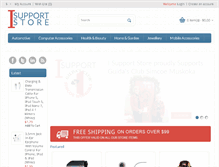 Tablet Screenshot of isupportstore.com